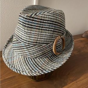 Fedora Hat with Band and Buckle
